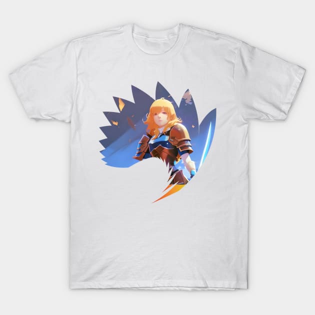 Warrior Princess T-Shirt by ZiP